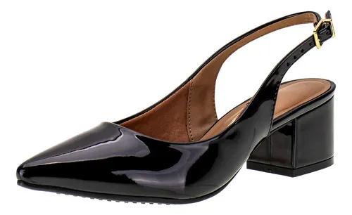Sapato Feminino Salto Grosso Vizzano 1220311 Frete gr tis