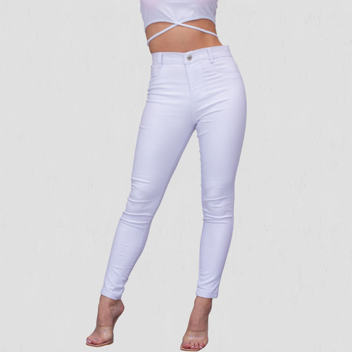 Calça Jeans Branca - Calça Branca Jeans - Calça Feminina