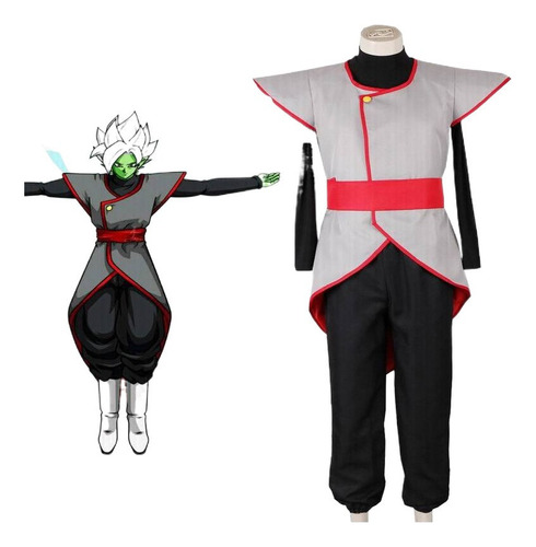 Dragon Ball Super Black Goku Combat Uniforme Cosplay Disfraz