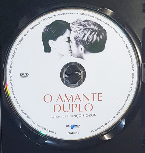 Dvd O Amante Duplo Marine Vacth François Ozon Impecável Orig