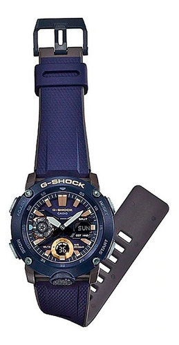 Relógio Casio G-shock Carbon Core Guard Ga-2000-2adr Azul