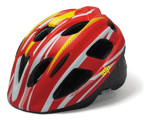 Casco Ciclismo Trip Kid Red Talla M