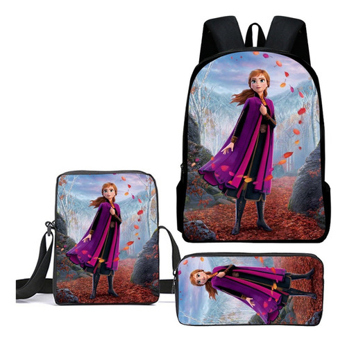 Frozen Princess Set De 3 Piezas Unisex 16 Mochila For .