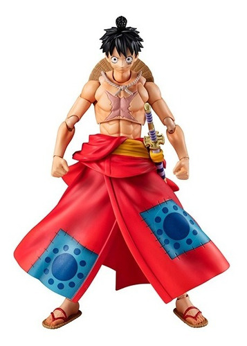 Megahouse Variable Action Heroes One Piece Wanoku Luffy Taro