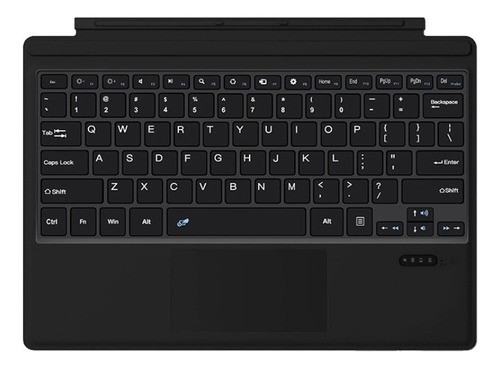 L Teclado Táctil Para Surface Pro 3/4/5/6/7 Con Ñ -mk121