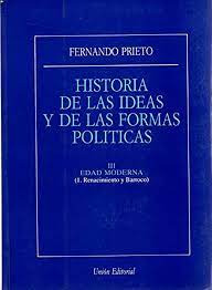 Historia De Las Ideas Y De Las Formas Politicas Tomo Iii...