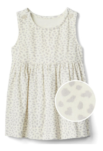 Vestido Cheetah Cord Jumper Gap - Girl - Outlet