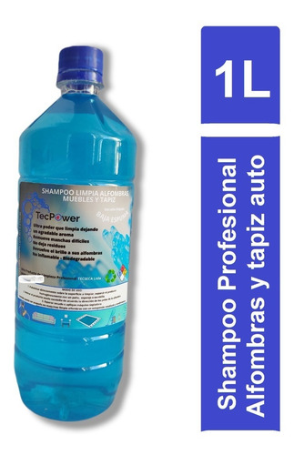 Imagen 1 de 2 de Liquido Shampoo Limpia Lava Tapiz Auto Alfombra Industrial