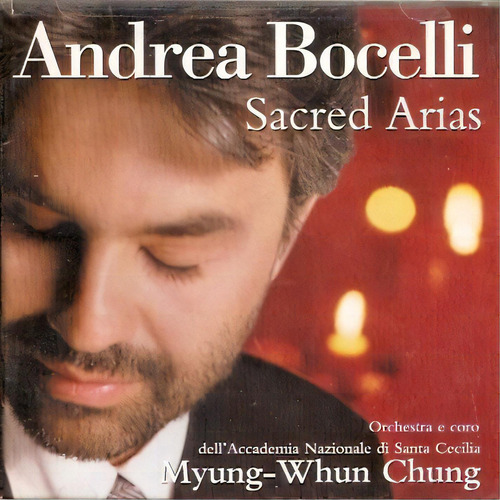 Cd Andrea Bocelli - Sacred Arias