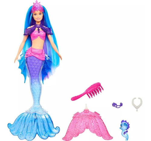 Barbie Sirena Mermaid Con Accesorios Con Accesorios 