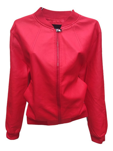 Chamarra Chaqueta Vinipiel Moda Mujer Casual + Regalo