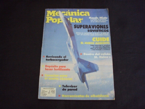 Revista Mecanica Popular (jun 1991) Superaviones Sovieticos