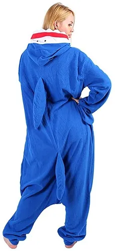 empleo Ardilla a nombre de Pijama Tiburon Kigurumi Kawaii Polar Entero Adulto