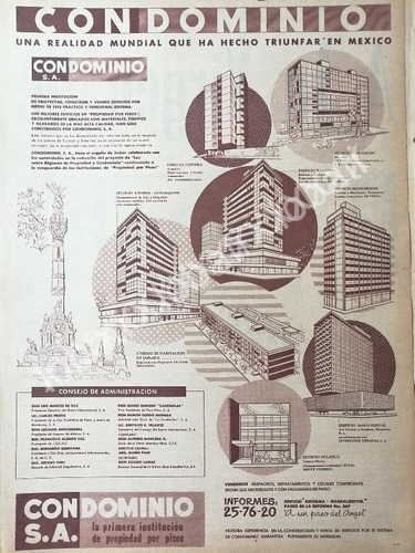 Cartel Edificios Pani 1956 Constructora Condominio S.a 397