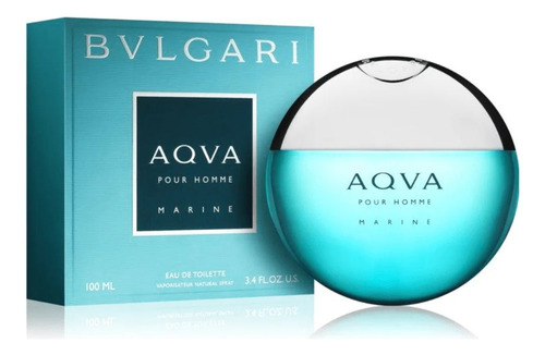 Perfume Bvlgari Aqva Marine 100 Ml Edt Para Hombre