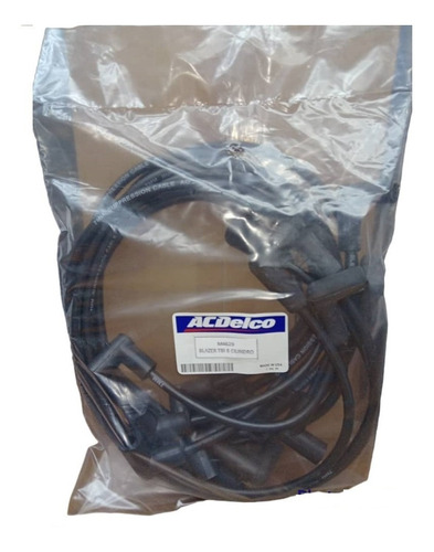 Cables De Bujia Chevrolet 350 305 400 307 8cil Tapa Rallada 