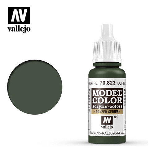 Modelcolor 823-17ml. Aleman Camuflaje Luftwaffe