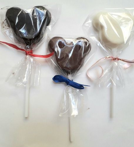 Chupetines De Chocolate Mickey Mouse Y Minni Souvenir Cumple