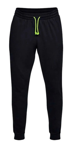 Imagen 1 de 2 de Pantalon Largo Jogging Liso Frisa Puño Y Cintura Elastizad