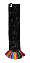 Comprar Kit Para Bordar Tenango: Camino De Mesa Negro, 30 Hilos  