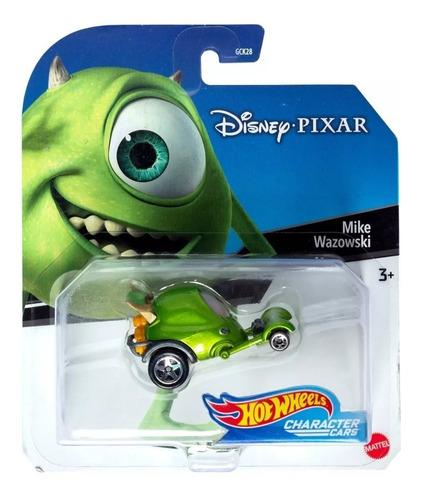 Imagen 1 de 1 de Hot Wheels Disney Character Cars Mike Wazowski