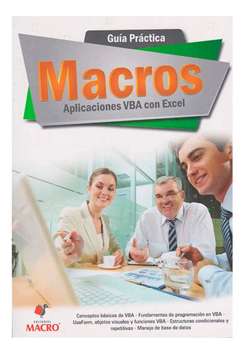 Libro G.p Macros Aplicaciones Vba Con Excel Torres Manu