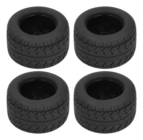 4pcs 115mm Llantas De Rueda Rc Accesorios De Coche Aptos Par