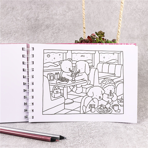 Libro De Colorear De Lujo Para - Diseños Caprichosos