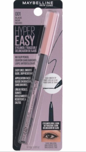 Maybelline Delineador De Ojos Retractil Híper Easy 001 Negro