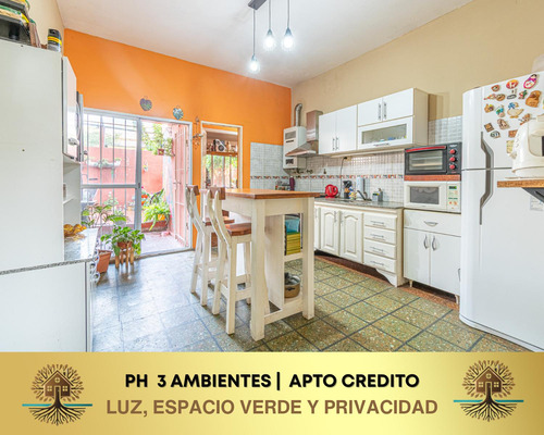 Ph 3 Ambientes Escritorio | Patio Verde, Ingreso Independiente ( Apto Crédito)