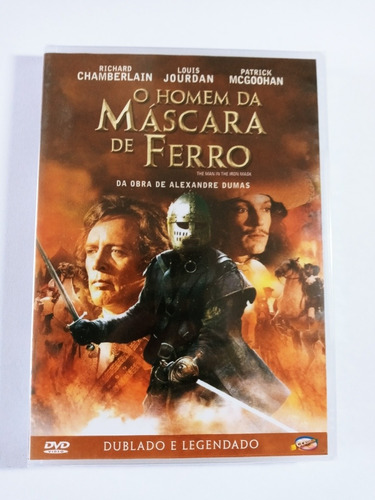 Dvd O Homem Da Mascara De Ferro