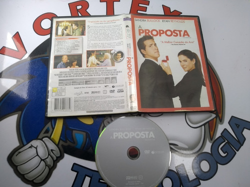 Dvd - A Proposta - Sandra Bullock Romance