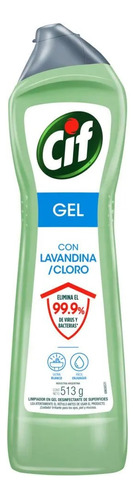 Cif Gel Ultra Blanco Limpiador Liquido Con Lavandina 500 Ml