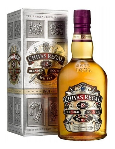 Whisky Chivas 12 Años 1 L