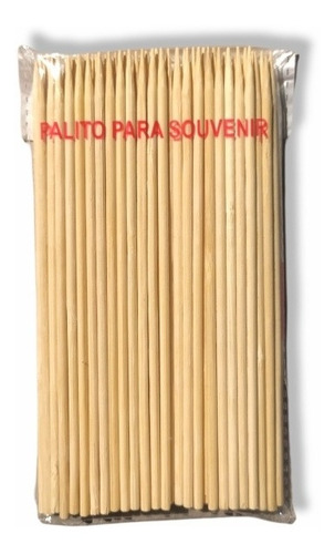 Imagen 2 de 2 de Palitos Brochet 15cm X 90 Unidades