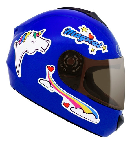 Capacete Fly Fun Magical Infantil Feminino 