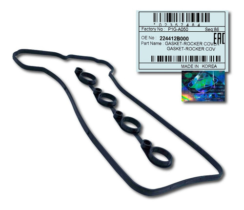 Imagen 1 de 7 de Empacadura Tapa Valvulas Cerato 1.6 2004 2005 2006 (cadena)
