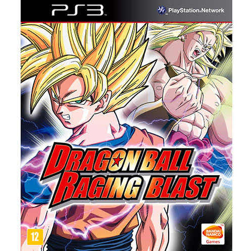 Jogo Ps3 Dragon Ball Z Raging Blast Físico