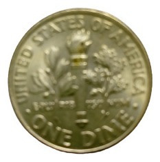 Moneda Americana Dime Diez Centavos De Dólar 2006 P (Usado)