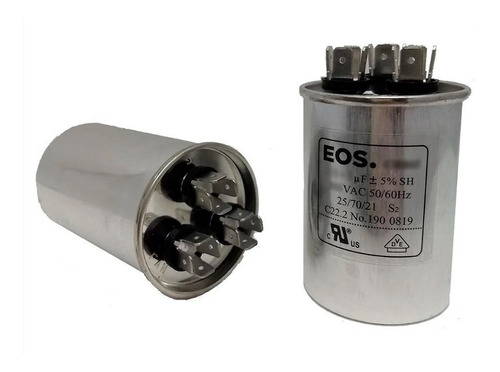 Capacitor Duplo 15+2,5 Mfd 450v - Eos