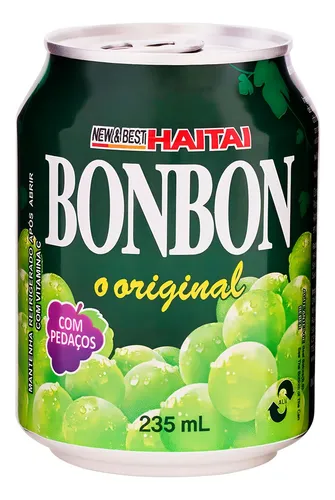 comprar Refresco de Uva Verde Haitai Lata 235ml