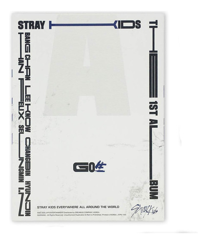 Cd: 1er Álbum De Stray Kids - Goç [standard Ver. Tipo C/c]