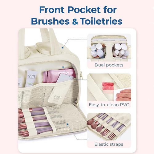 Puffy Multi-functional Toiletry Bag, New Travel Toiletry Bag