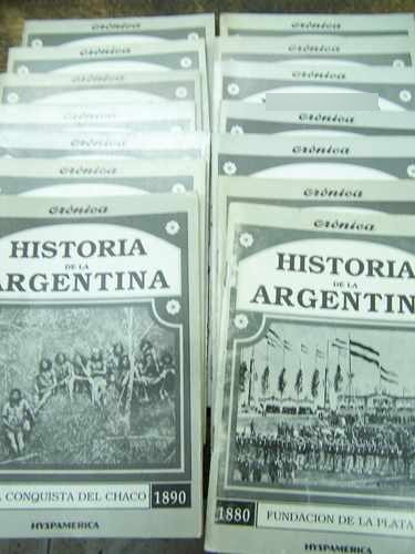Historia De La Argentina 1880-1890 * 14 Fasciculos *
