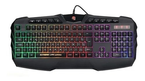 Teclado Gamer Pulse Fire ELG Híbrido Mecânico