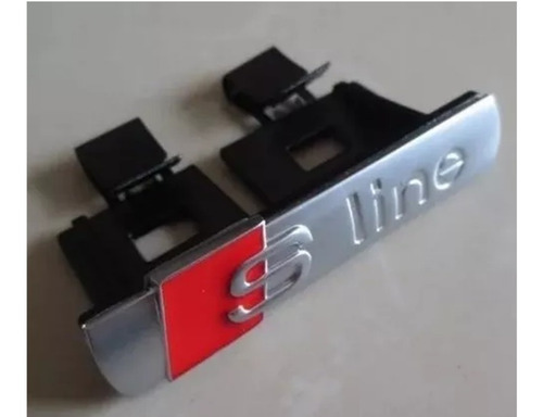 Emblema Audi Sline Parrilla A1 A3 A4 A5 A6 Q1 Q5 Q6 Tt Q3 Rs