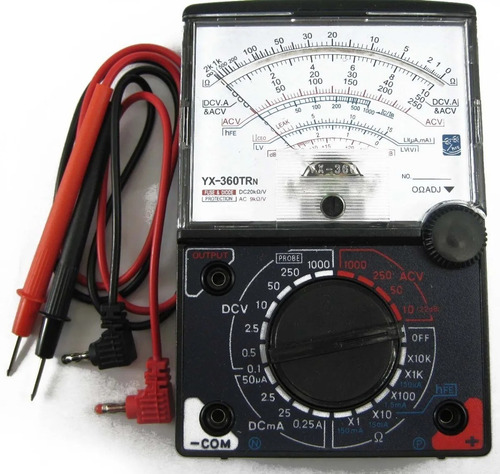 Multimetro Tester Analogico Yx-360 Tr Voltimetro 