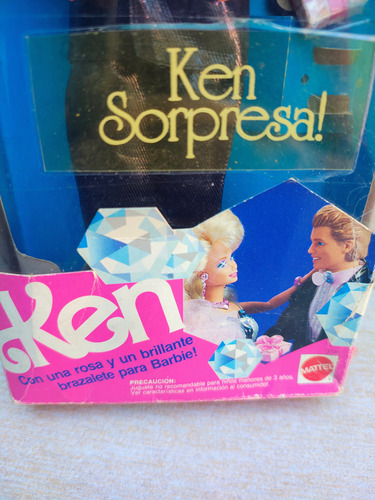 Ken Sorpresa Novio De Barbie Ojos Brillantes (Usado)