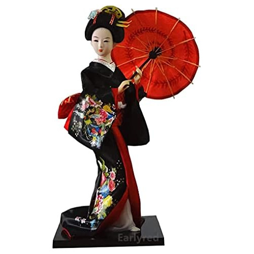 Muñeca Geisha Japonesa De 12 Pulgadas (30 Cm), Muñeca...