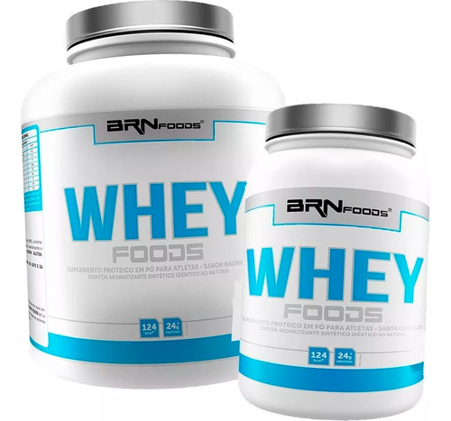 Combo 2x Whey Protein ( Whey 2kg + Whey 900g) - ! ! Sabor Baunilha